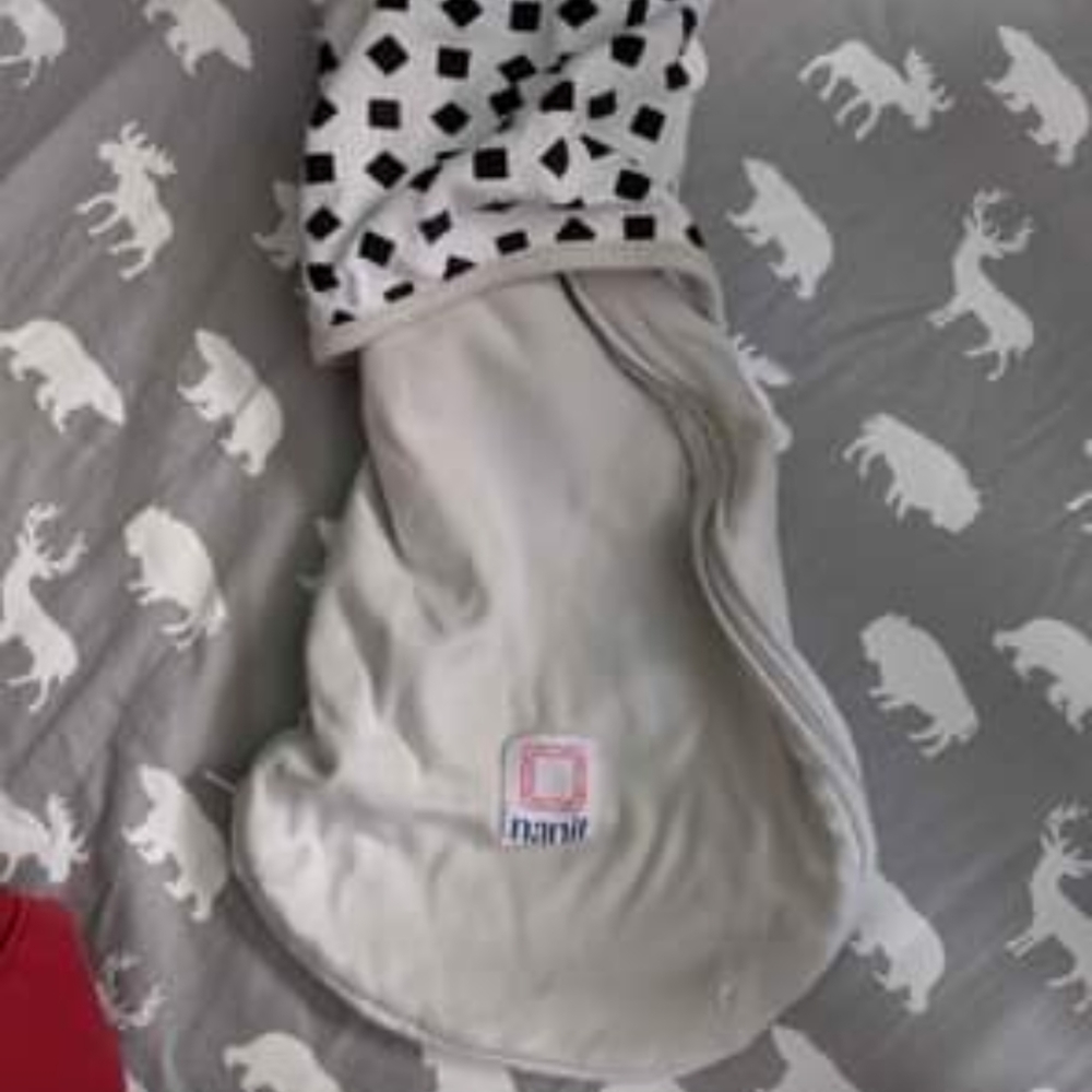 Nanit band and swaddle